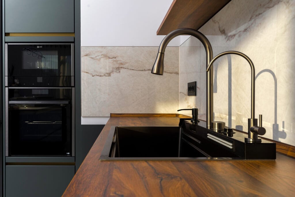 Filtrarea apei în bucătărie